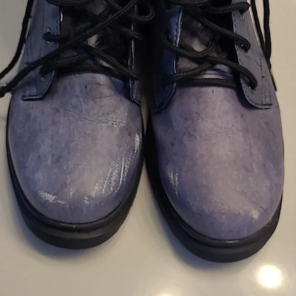 Yes We Vibe Bohemian Wolf Lace-up Combat Boots US Men's 10 / Women's 11.5 Gray - Picture 15 of 16